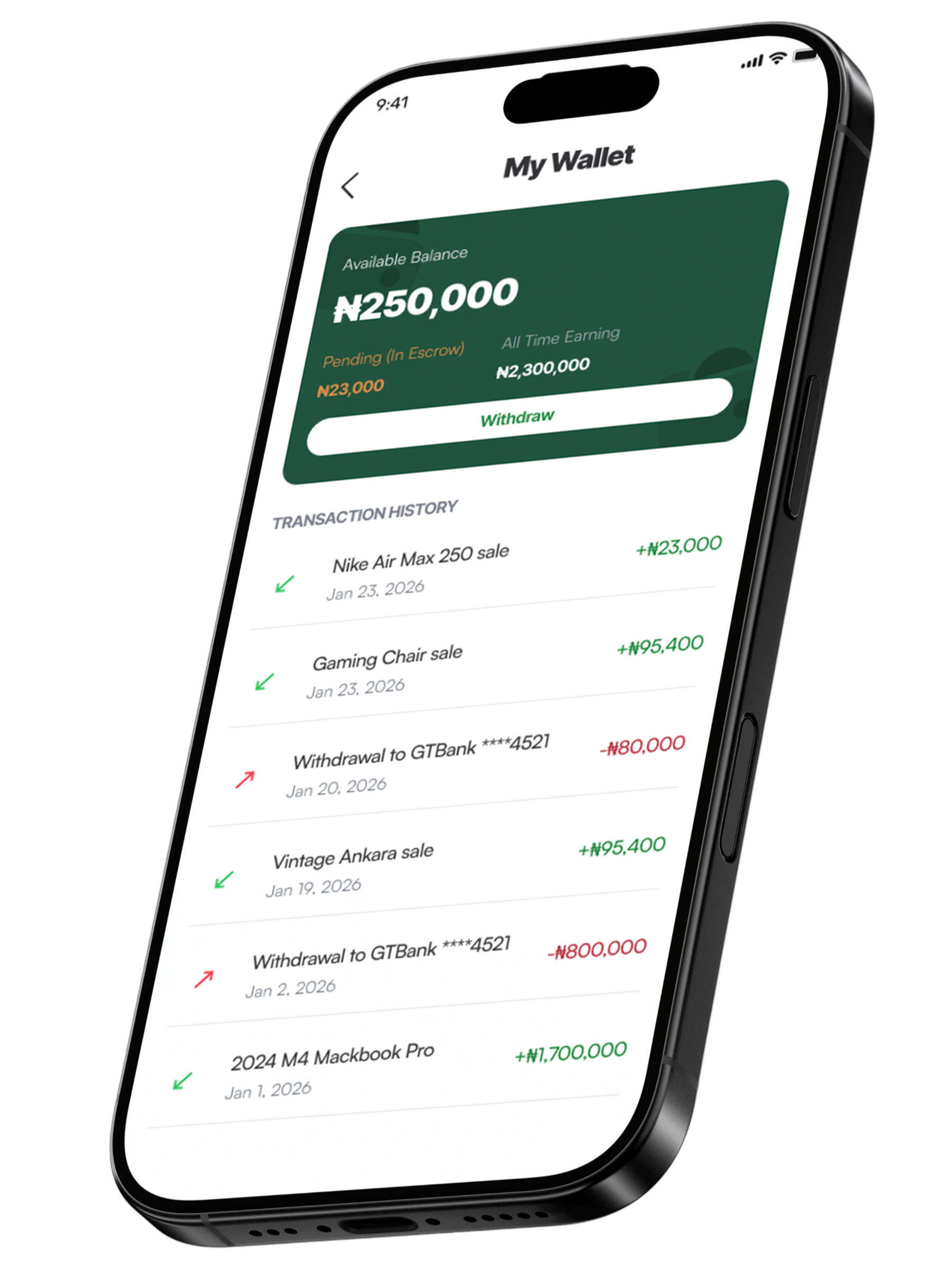 Mobile App UI